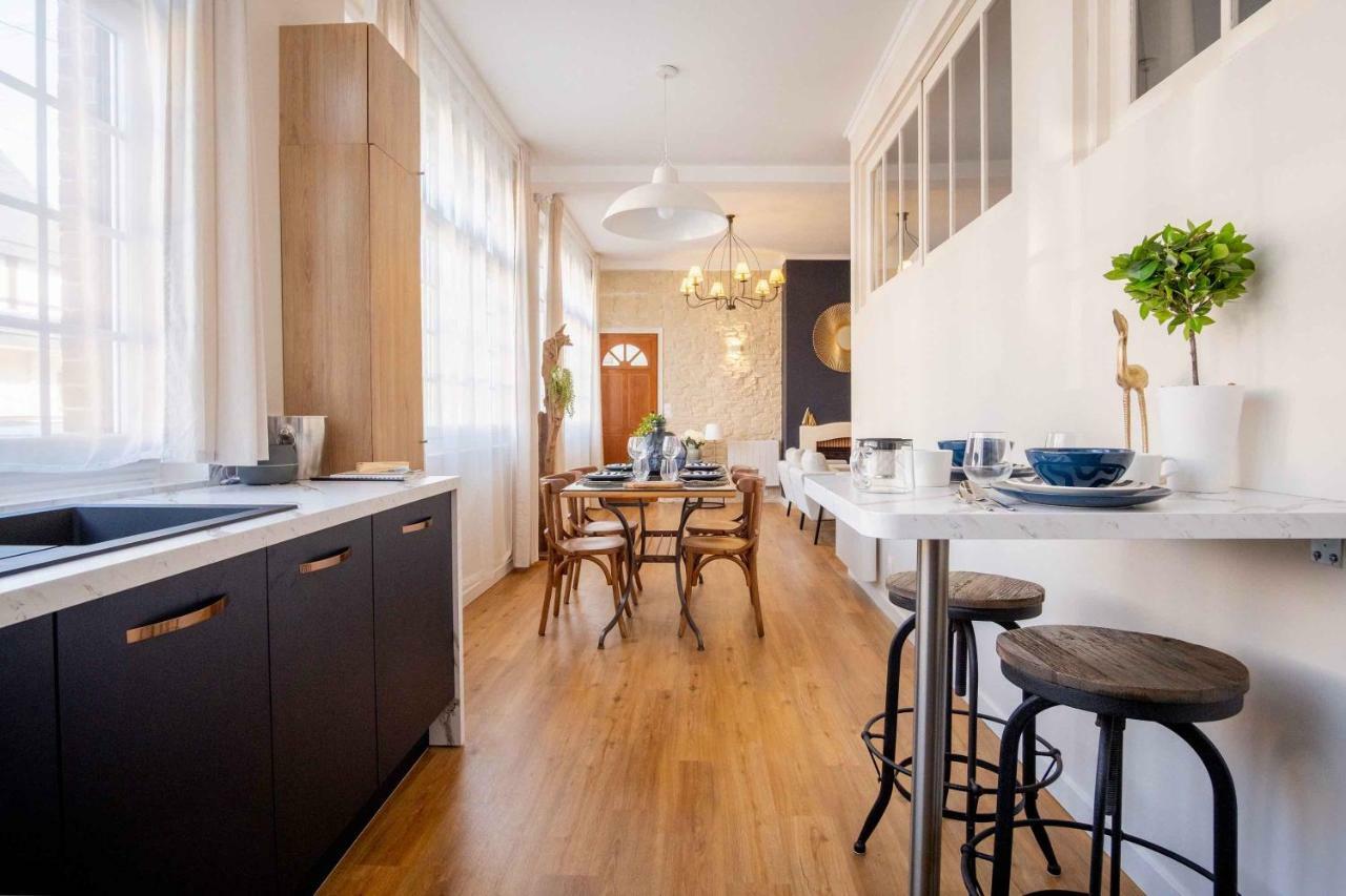 Elegant Appartement En Plein Coeur De Cabourg - Les Locations De Proust Bagian luar foto